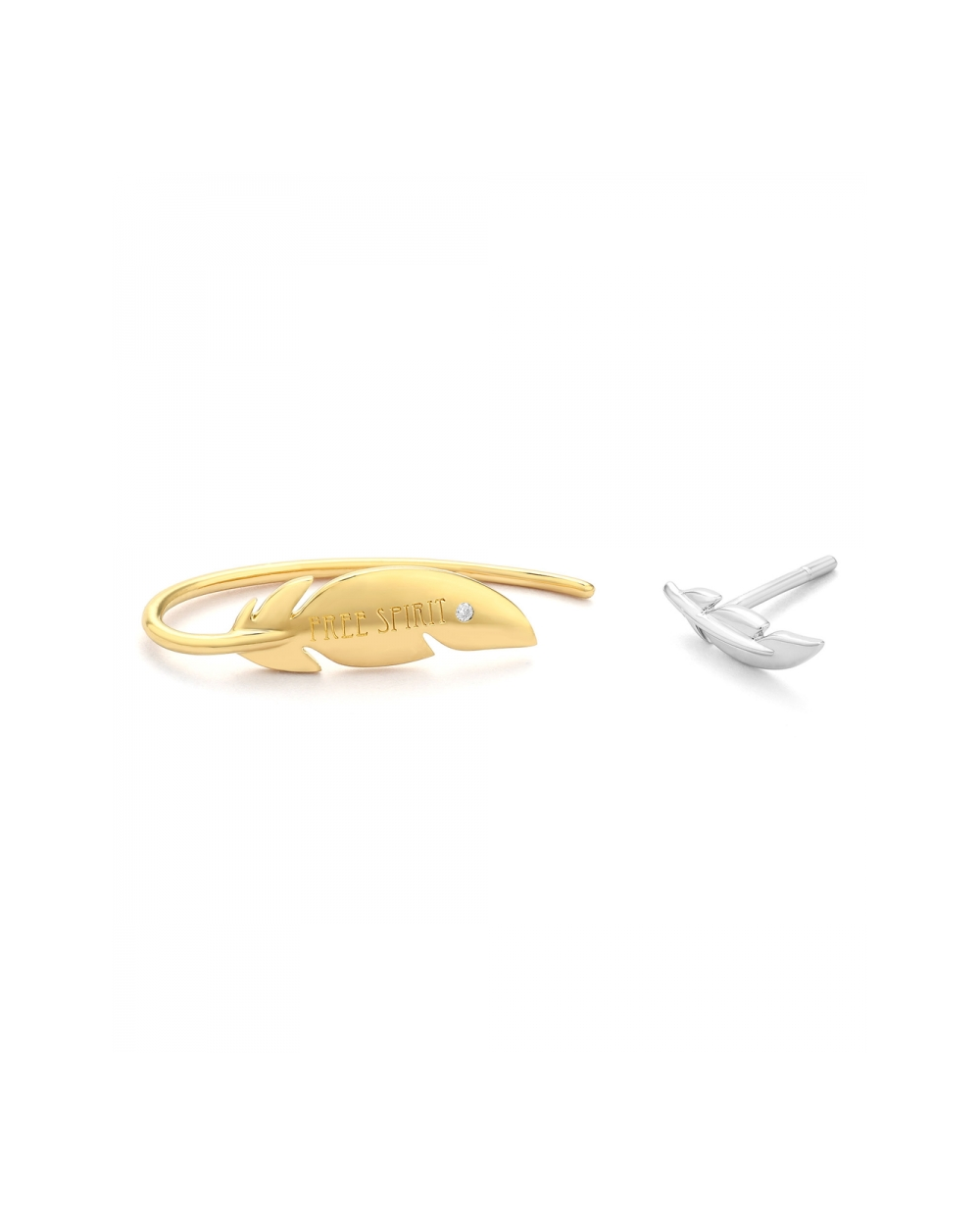 EARRINGS SECRECY WOMEN E8234CDAWW190 (3CM )