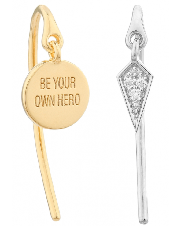 EARRINGS SECRECY WOMEN E8235CDAWW900 (3CM )