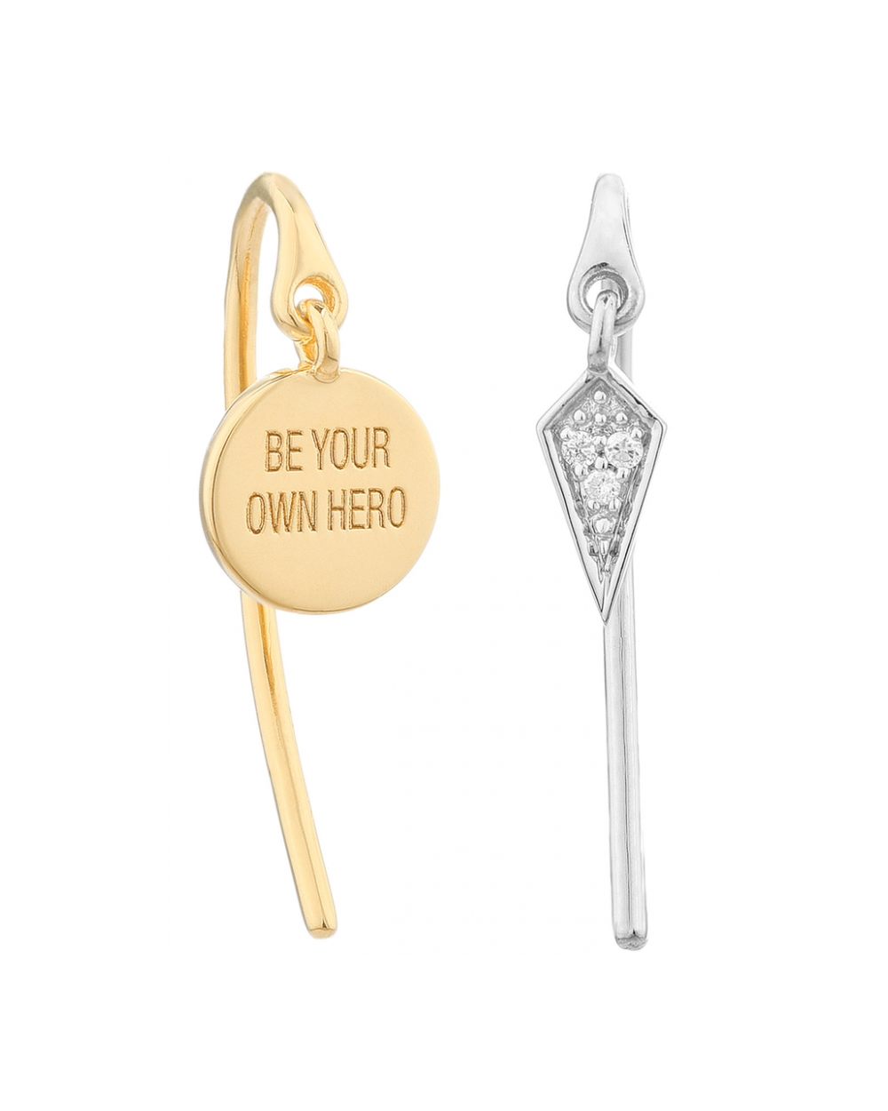 EARRINGS SECRECY WOMEN E8235CDAWW900 (3CM )
