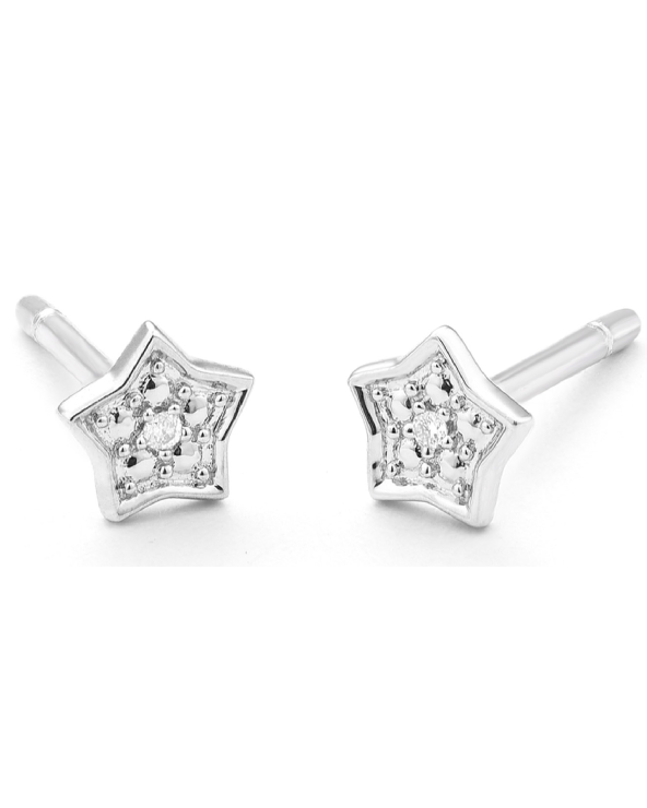 EARRINGS SECRECY WOMEN E8243CDAWA900 (1CM )
