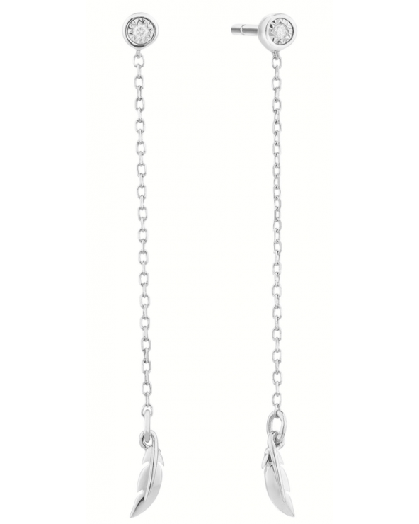 EARRINGS SECRECY WOMEN E8245CDAWA900 (5CM )