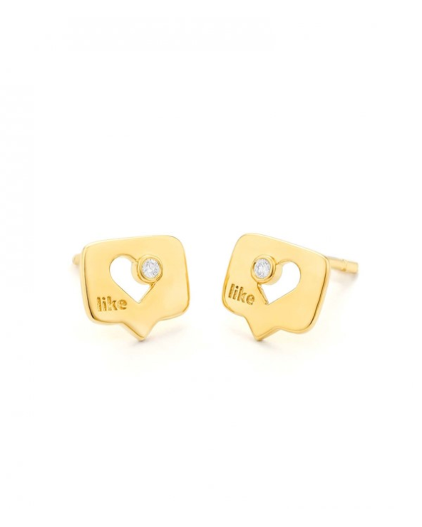 EARRINGS SECRECY WOMEN E8502CDAW7900 (1CM )