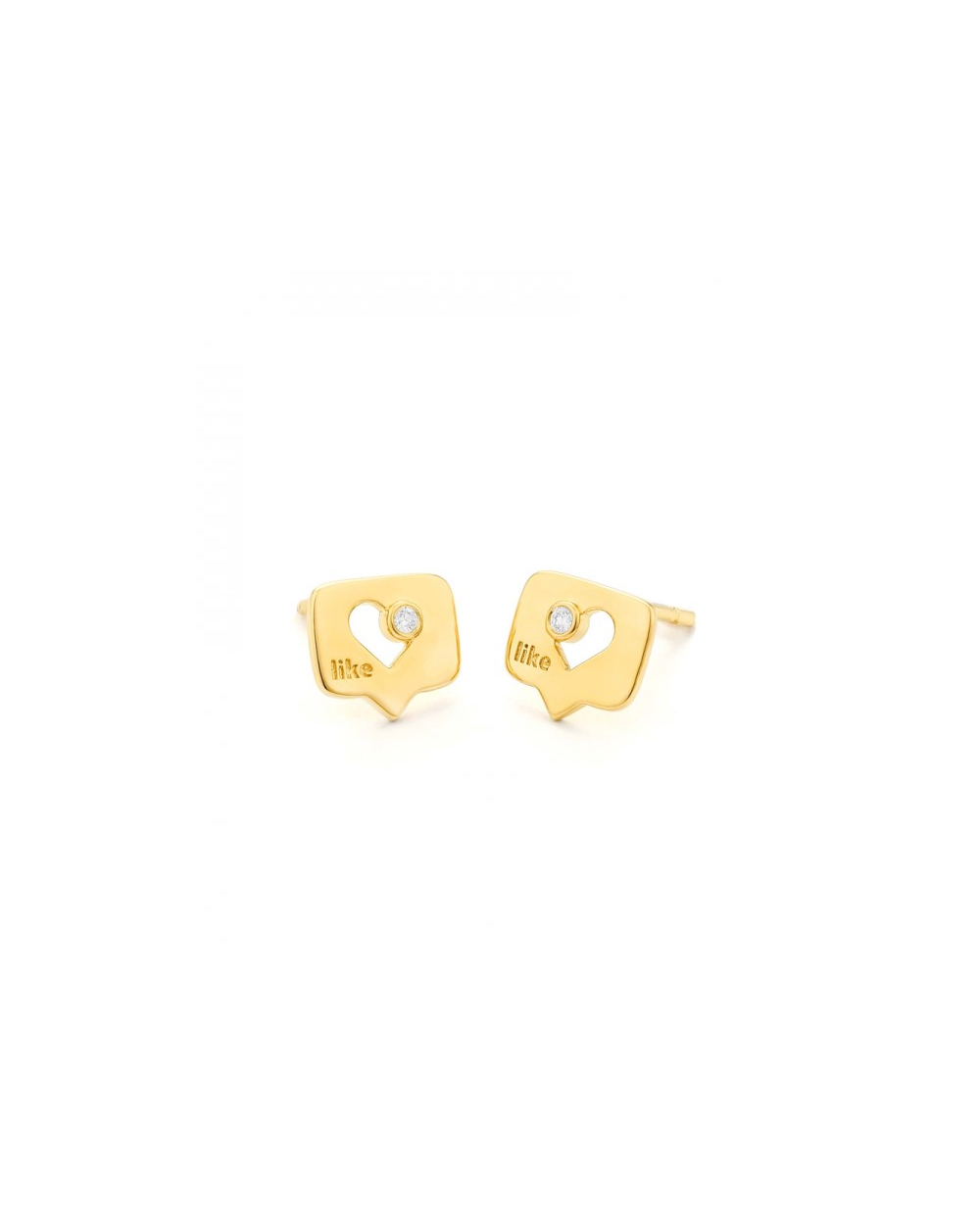 EARRINGS SECRECY WOMEN E8502CDAW7900 (1CM )