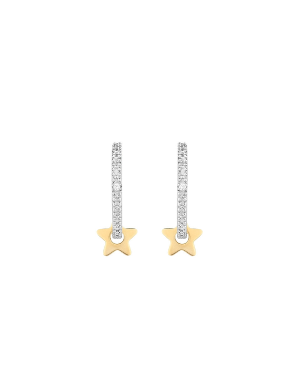 EARRINGS SECRECY WOMEN E8638CDAWW900 (2CM )