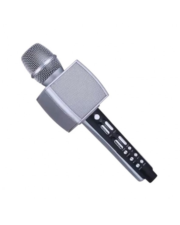 Ασύρματο μικρόφωνο Karaoke με ηχείο - YS-92 - 885222 - Silver