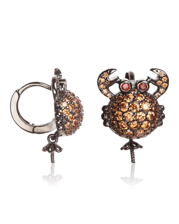 EARRINGS LANCASTER WOMAN JLA-EAR-CRAB4 (1,2MM )
