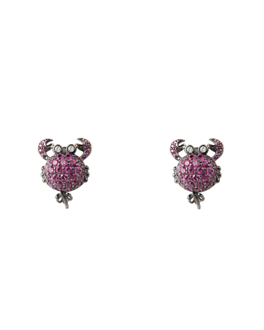 EARRINGS LANCASTER WOMAN JLA-EAR-CRAB5 (1,2MM )