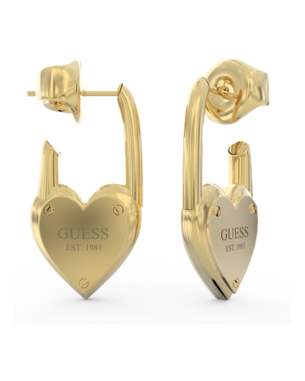 EARRINGS GUESS WOMEN JUBE04214JWYG (2,5CM )
