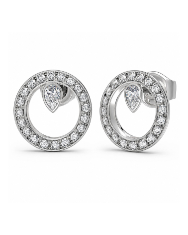 EARRINGS GUESS WOMEN JUBE04655JWRH (1,5CM )