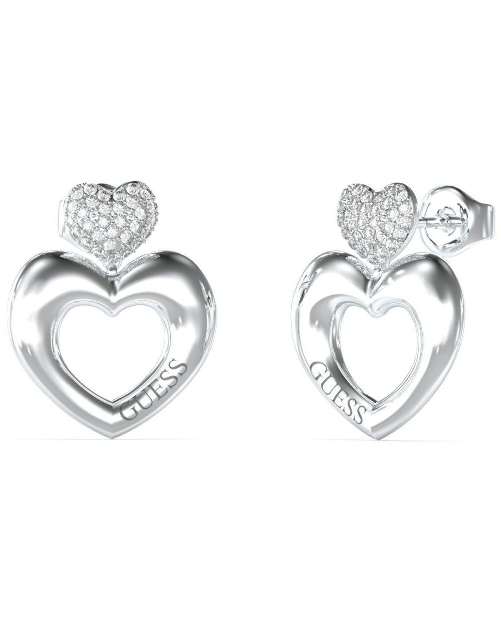 EARRINGS GUESS WOMEN JUBE05209JWRH (2CM )