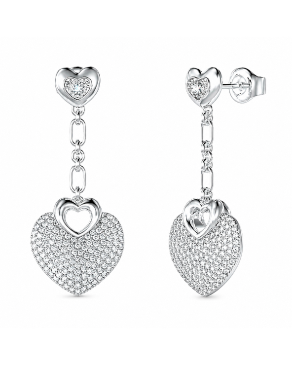EARRINGS GUESS WOMEN JUBE05210JWRH (4CM )