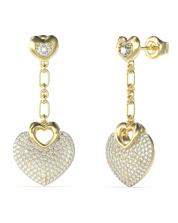 EARRINGS GUESS WOMEN JUBE05210JWYG (4CM )