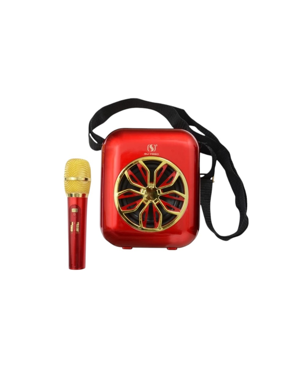 Ασύρματο ηχείο Bluetooth με μικρόφωνο Karaoke - YS-A20 - 887103 - Red