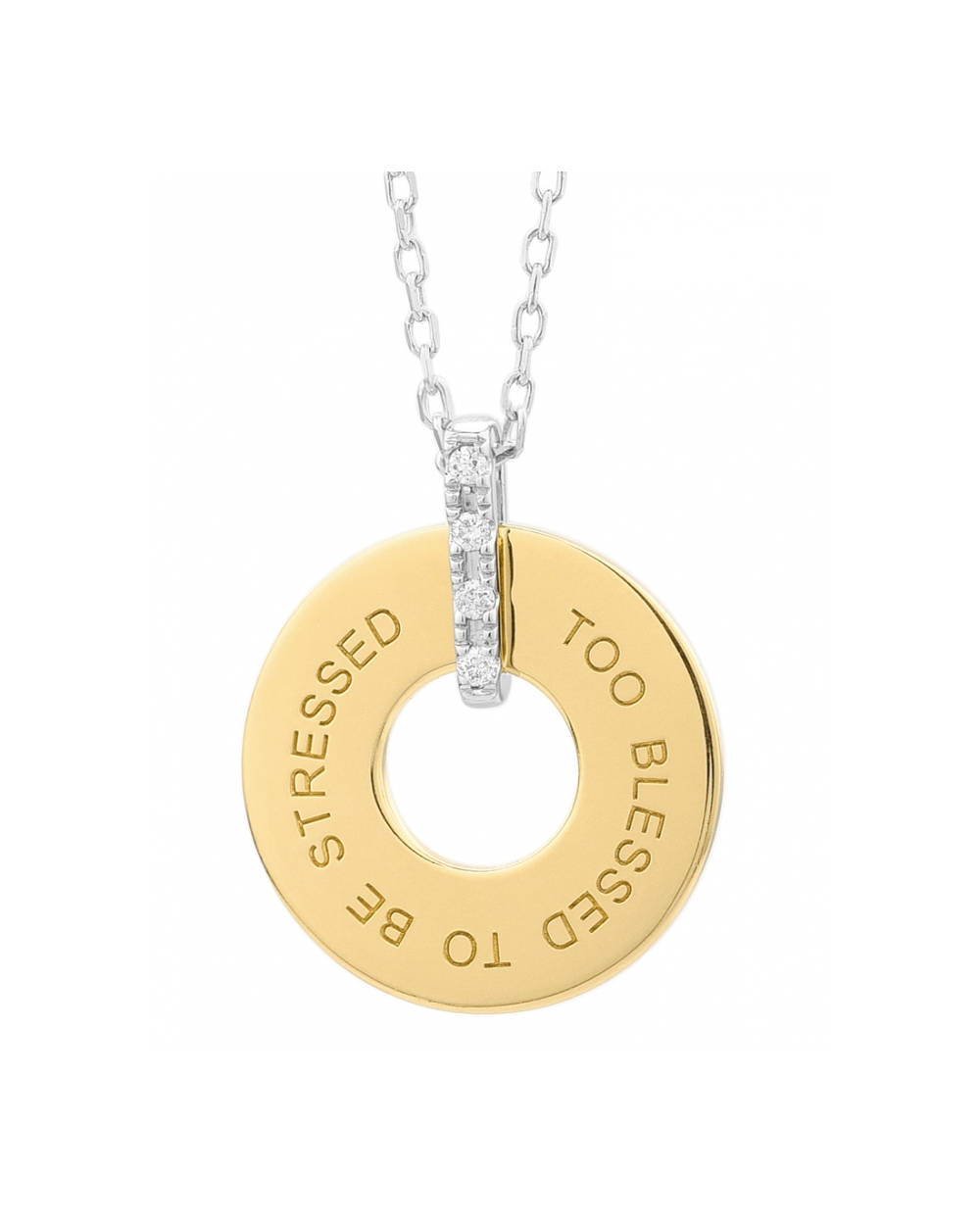 NECKLACE SECRECY WOMEN P7163CDAWWC93 (42CM )