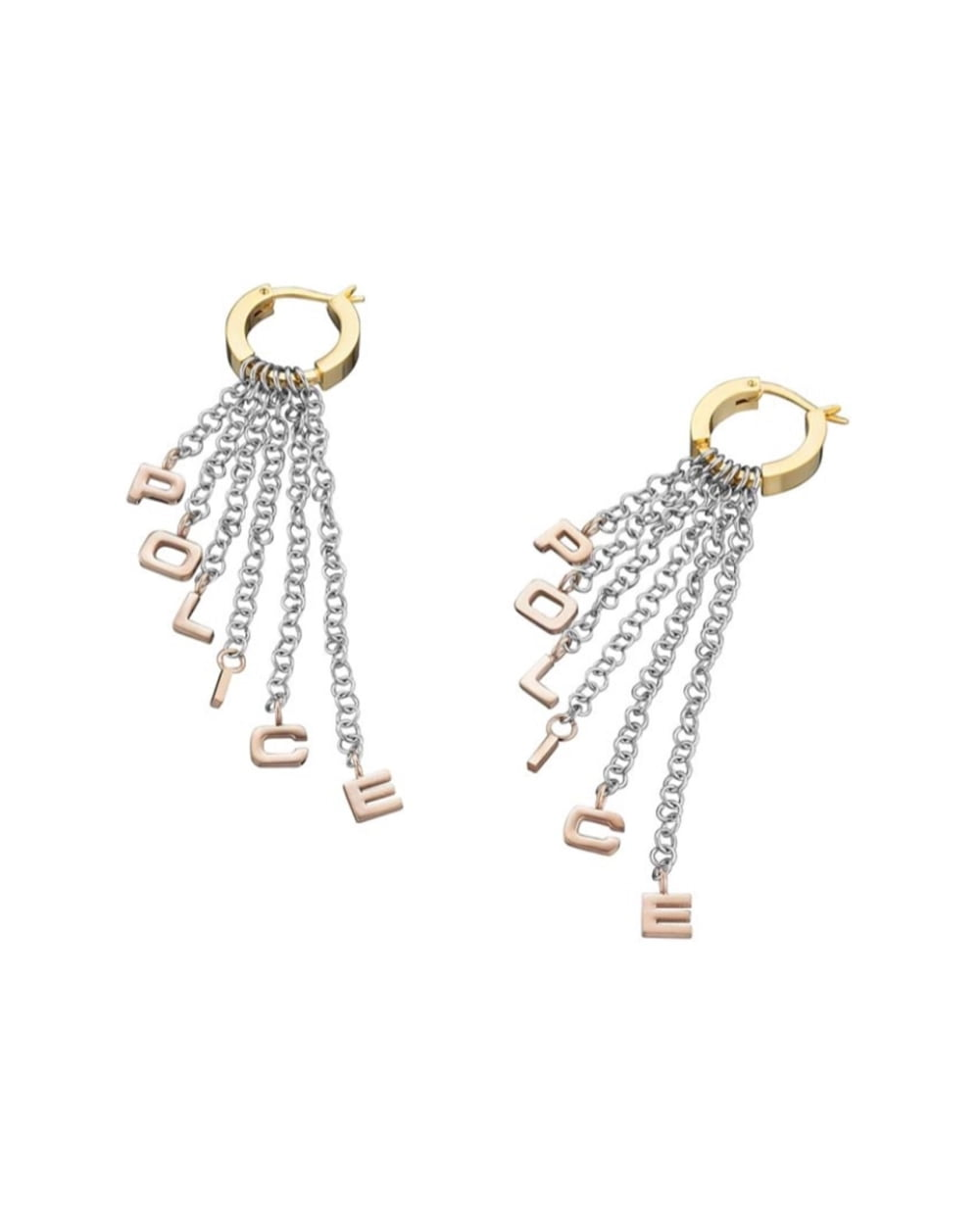 EARRINGS POLICE WOMEN PJ25596ESSGRG (5CM )
