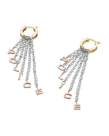 EARRINGS POLICE WOMEN PJ25596ESSGRG (5CM )