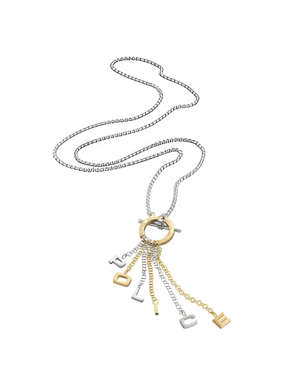 NECKLACE POLICE WOMEN PJ25596PSSG04 (50CM )