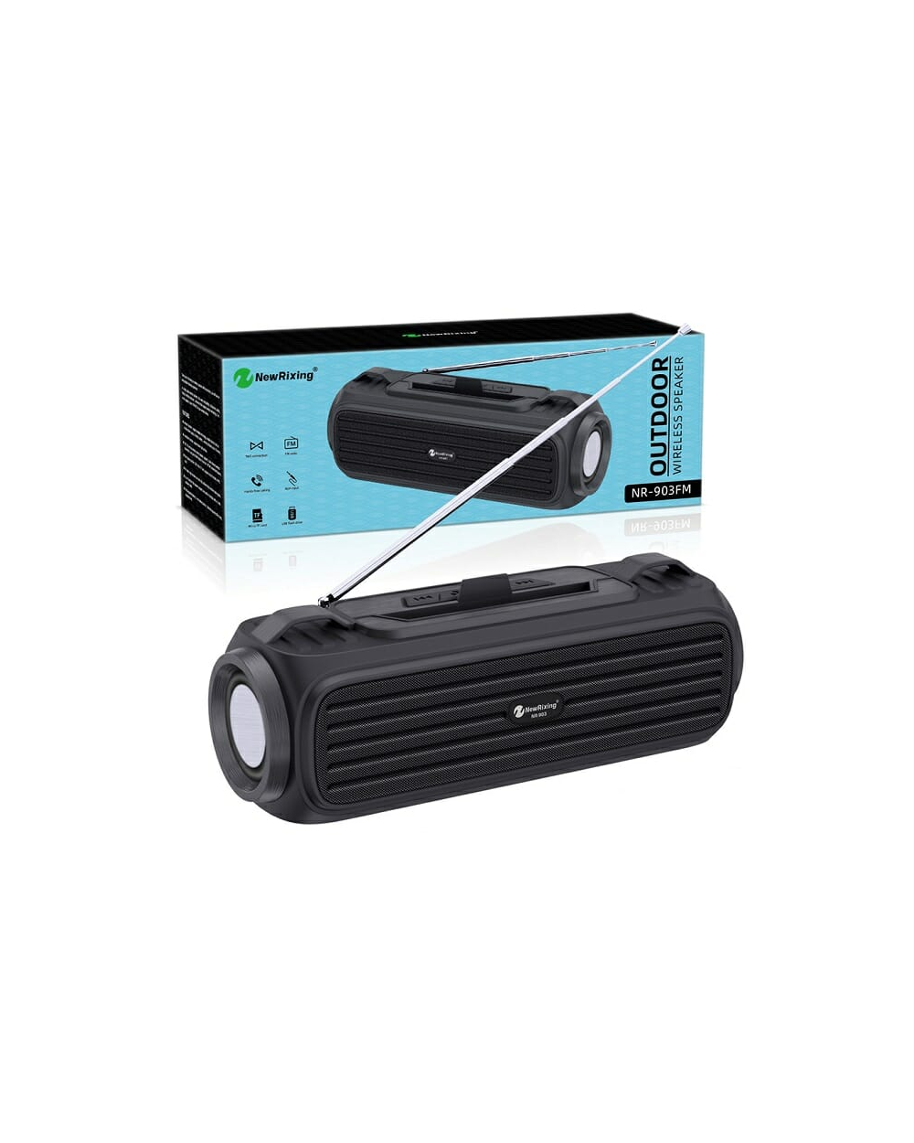 Ασύρματο ηχείο Bluetooth - NR903 - 909032 - Black