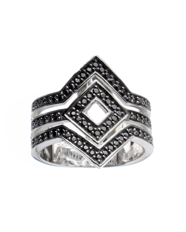 RING SIF JAKOBS WOMAN R11059-BK-54 (54 )