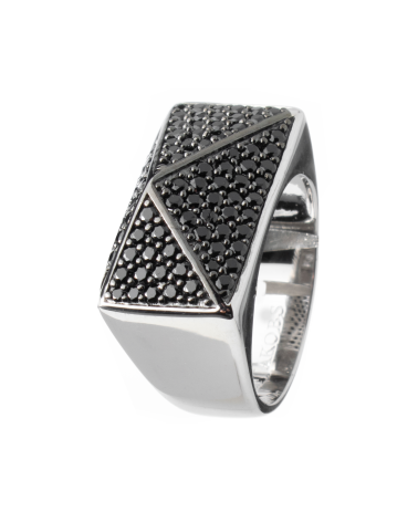 RING SIF JAKOBS WOMAN R11067-BK-56 (56 )