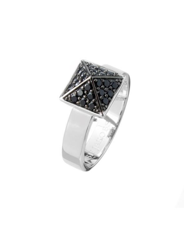 RING SIF JAKOBS WOMAN R1851-1-BK-58 (58 )