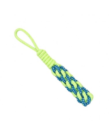 Παιχνίδι σκύλου σχοινί πλεκτό με λαβή - 27cm - 12pcs