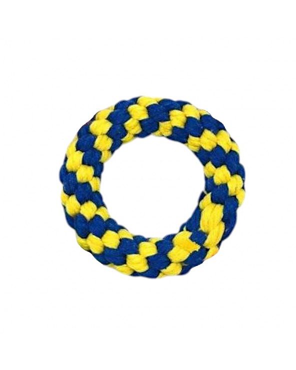 Παιχνίδι σκύλου κρίκος σχοινί - 12cm - 12pcs