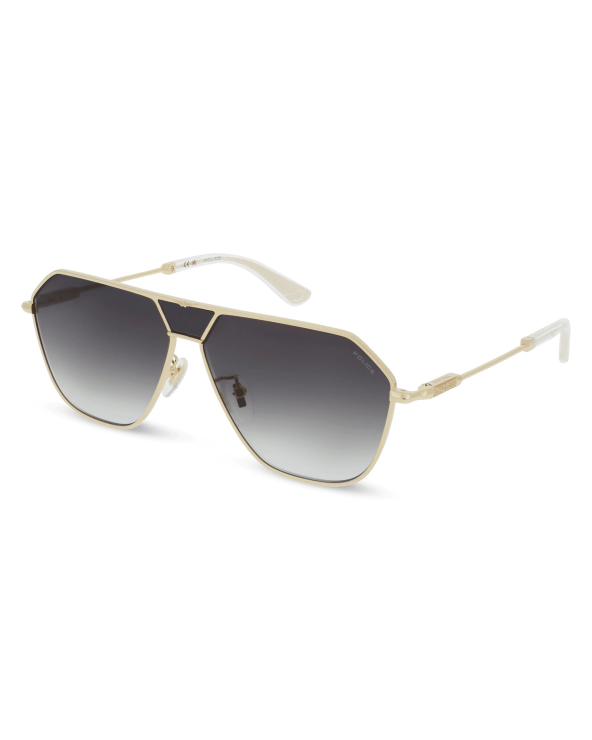 SUNGLASSES POLICE MAN SPLL89-62300Y (Lens/Bridge/Temple) 62/11/145 mm)