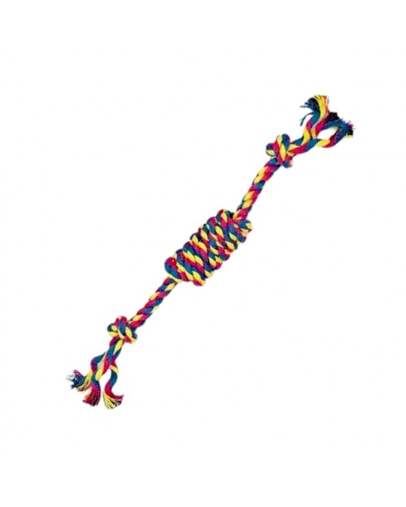 Παιχνίδι σκύλου σχοινί με κόμπο - 30cm - 12pcs