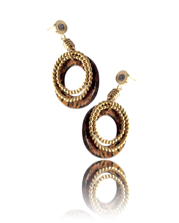 EARRINGS TIME FORCE WOMAN TS5123PLE (3CM )