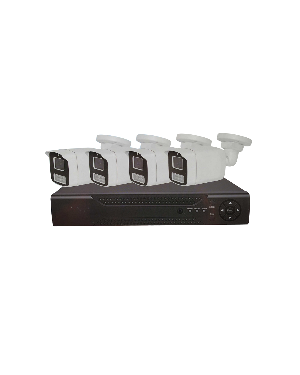 Καταγραφικό δικτύου με 4 κάμερες - CCTV Security Recording System - POE