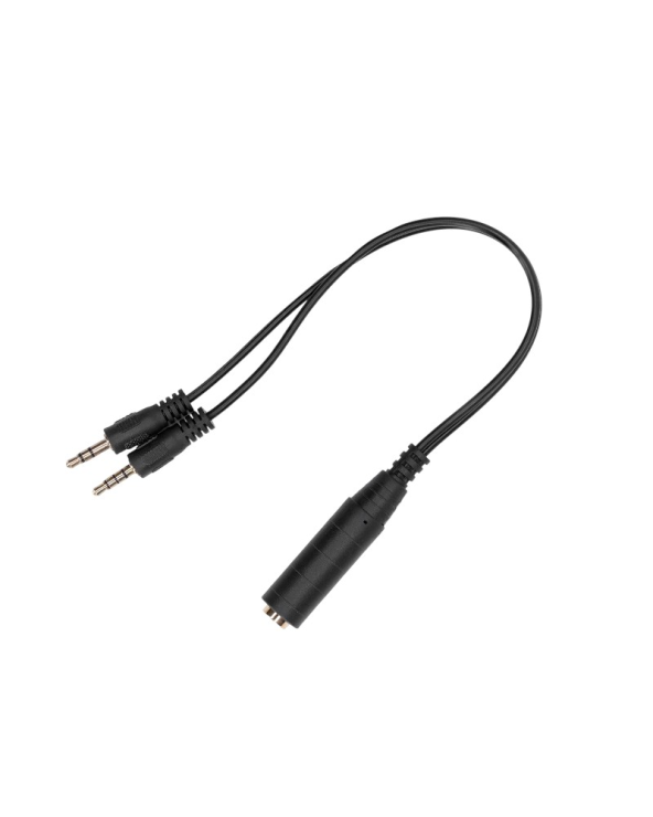 Αντάπτορας καλωδίου ήχου - Jack 3.5mm Female σε 2x Male - 1528-01