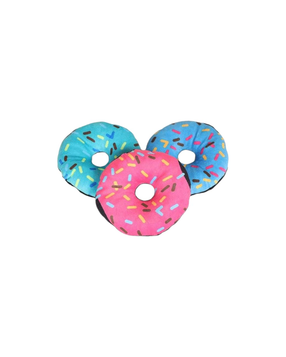 Λούτρινο παιχνίδι σκύλου Donut - 16cm - 12pcs