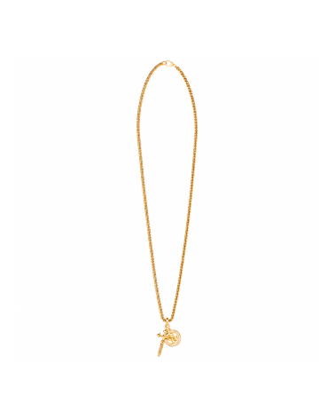 NECKLACE GUESS MAN JUMN05075JWYG (60CM )