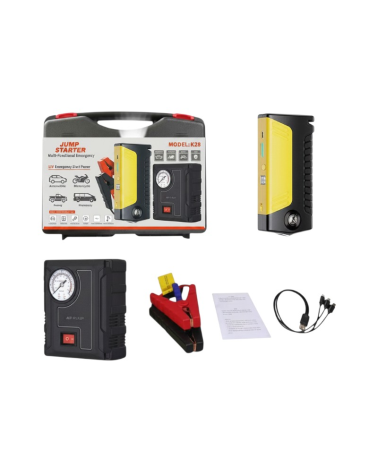 Εκκινητής μπαταρίας οχημάτων Jump Starter με αεροσυμπιεστή - 1710938/06B