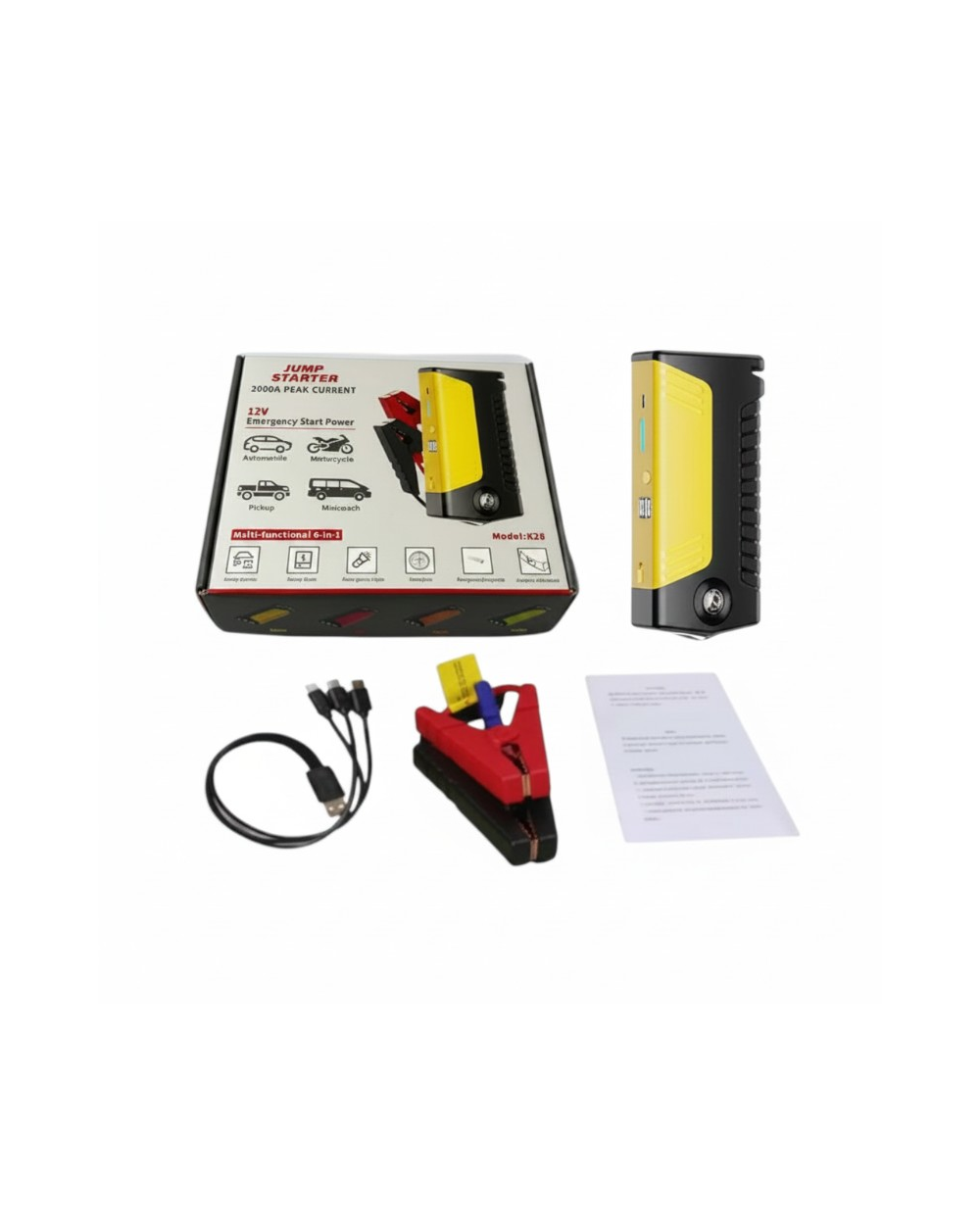 Εκκινητής μπαταρίας οχημάτων Jump Starter - 1710938/06-CH