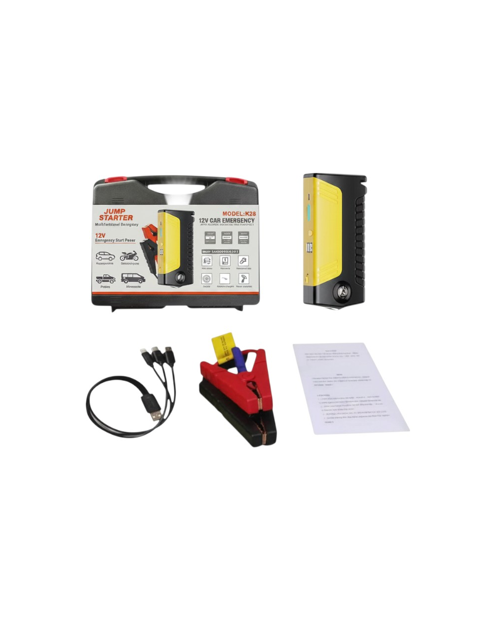 Εκκινητής μπαταρίας οχημάτων Jump Starter - 1710938/06-SH