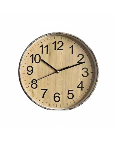 Ρολόι τοίχου - 250mm - 025048 - Beige