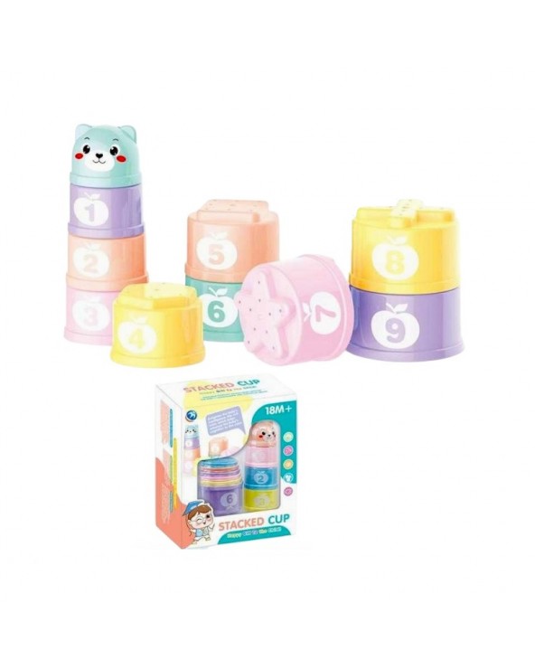 Βρεφικό εκπαιδευτικό παιχνίδι με κύβους - BM7910