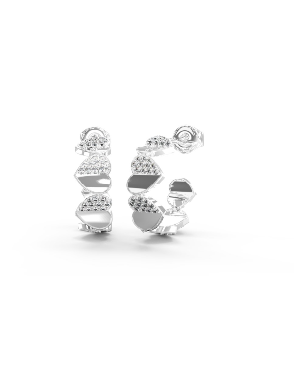 EARRINGS GUESS WOMEN JUBE03040JWRH (1,5CM )