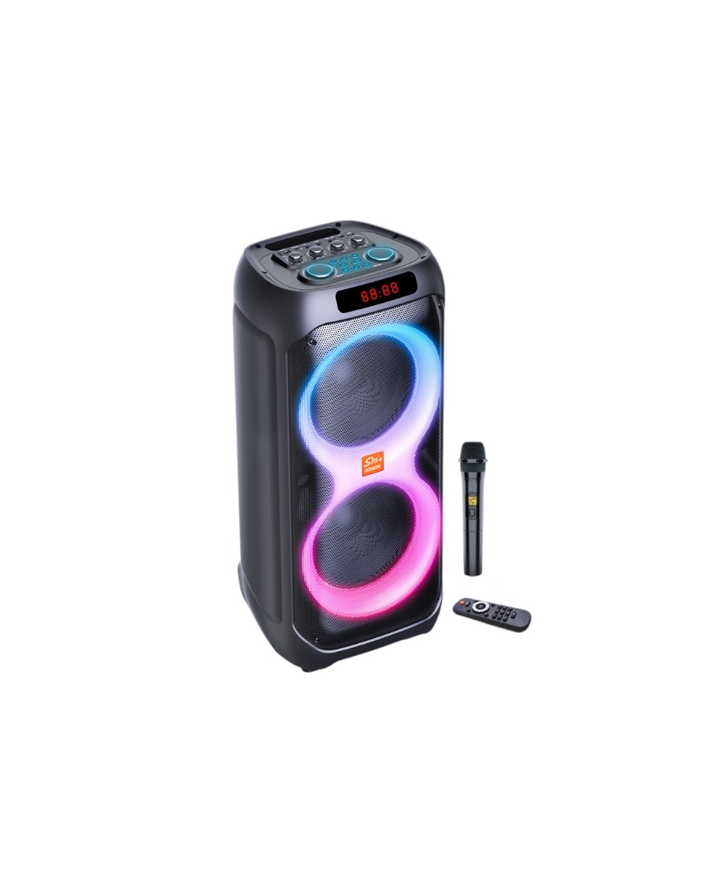 Φορητό ηχείο subwoofer με μικρόφωνο Karaoke - ZQS8280