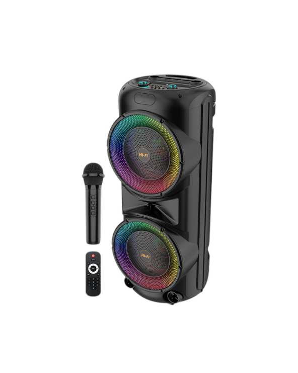 Φορητό ηχείο subwoofer με μικρόφωνο Karaoke - ZQS12206