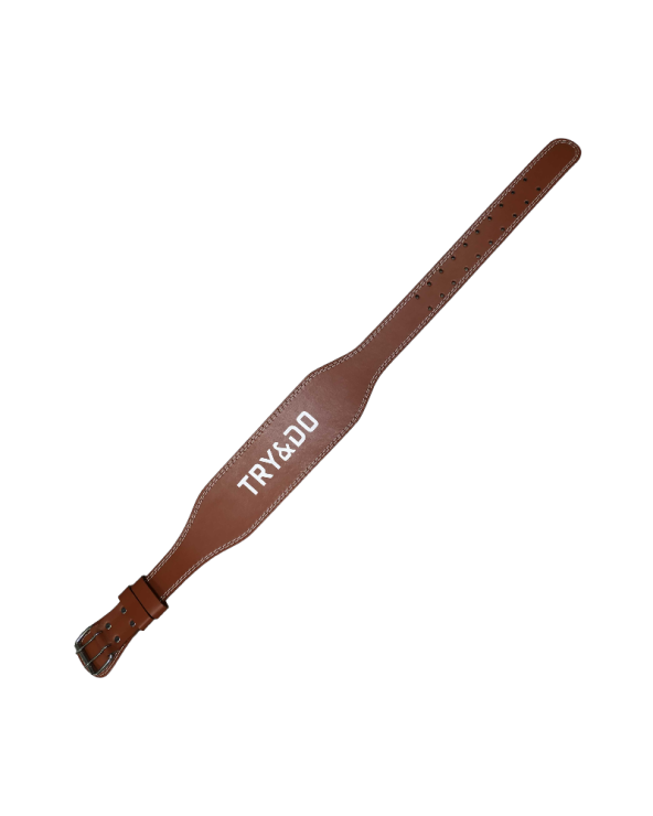 Προστατευτική ζώνη μέσης για άρση βαρών - PVC - 11cm - 567061 - Brown