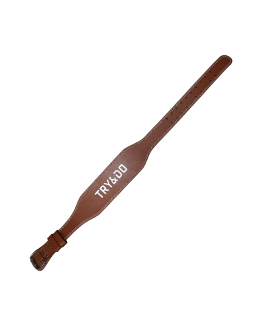 Προστατευτική ζώνη μέσης για άρση βαρών - PVC - 11cm - 567061 - Brown