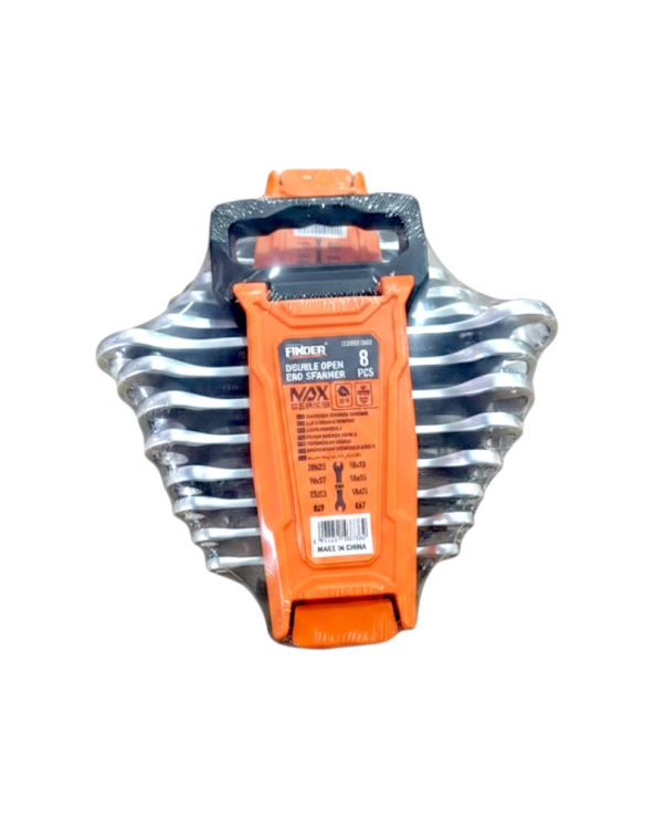 Σετ κλειδιά γερμανικά - 6x7-20x22mm - 8pcs - Finder