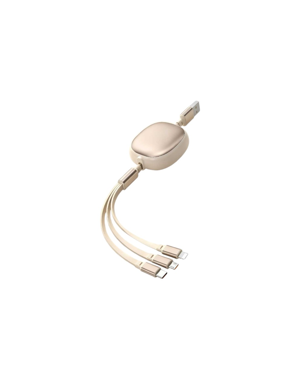 Πτυσσόμενο καλώδιο φόρτισης & data 3in1 - Fast Charge - EC7 - 1.2m