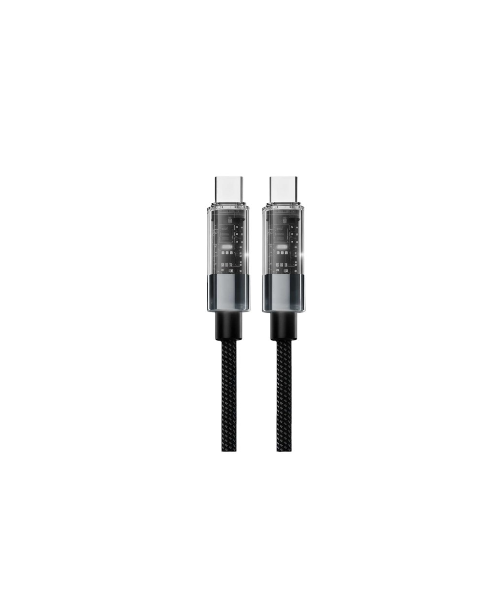 Καλώδιο φόρτισης & data - USB Type-C σε Type-C - Fast Charge - P1S - 60W - 1.2m