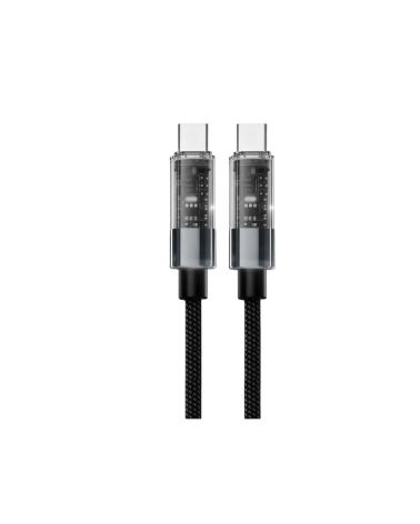 Καλώδιο φόρτισης & data - USB Type-C σε Type-C - Fast Charge - P1S - 60W - 1.2m