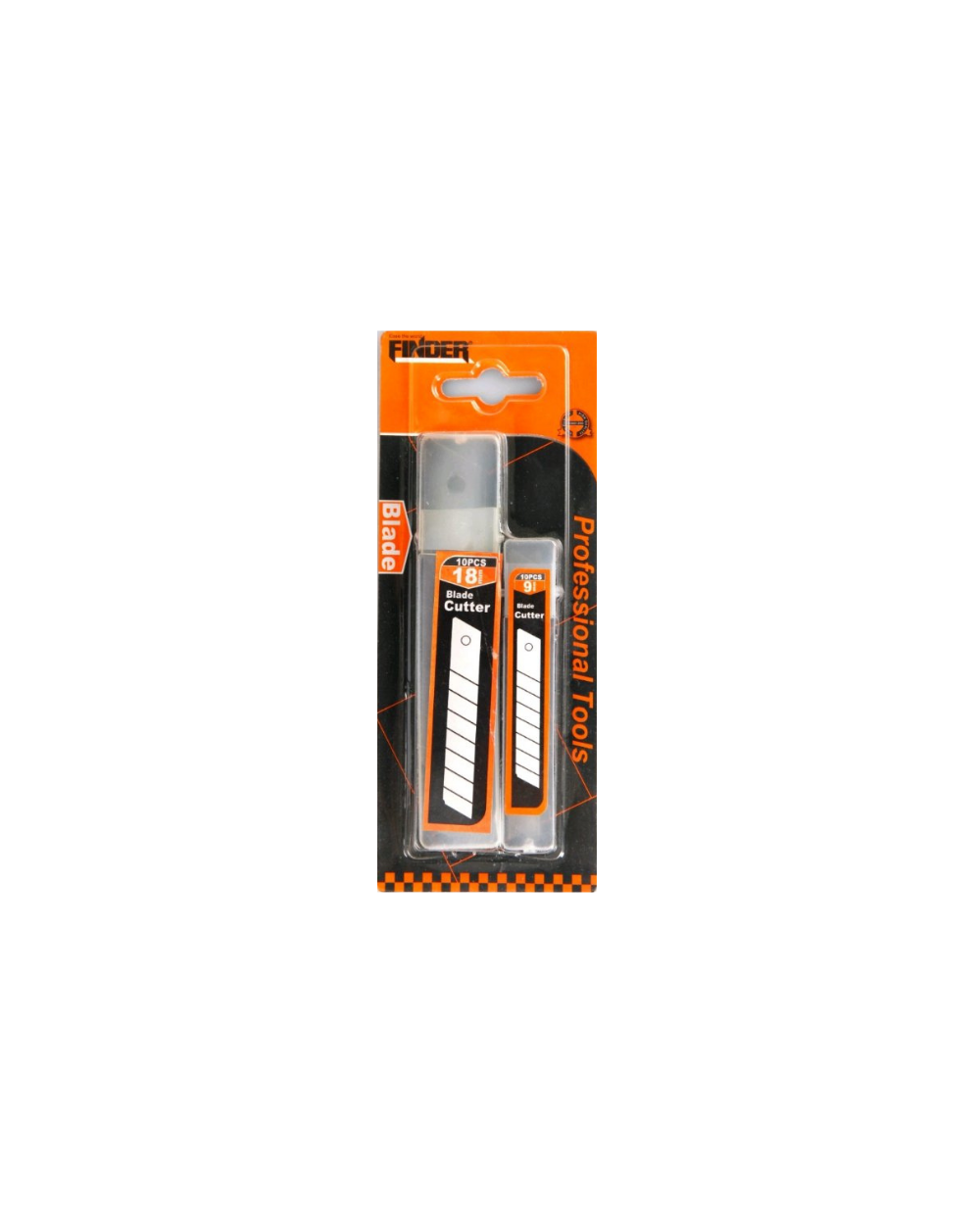 Σετ ανταλλακτικές λεπίδες κοπιδιού - 20pcs - 18mm/9mm - Finder