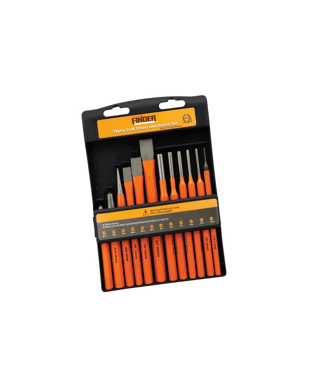 Σετ κοπίδια/πόντες - 12pcs - Finder